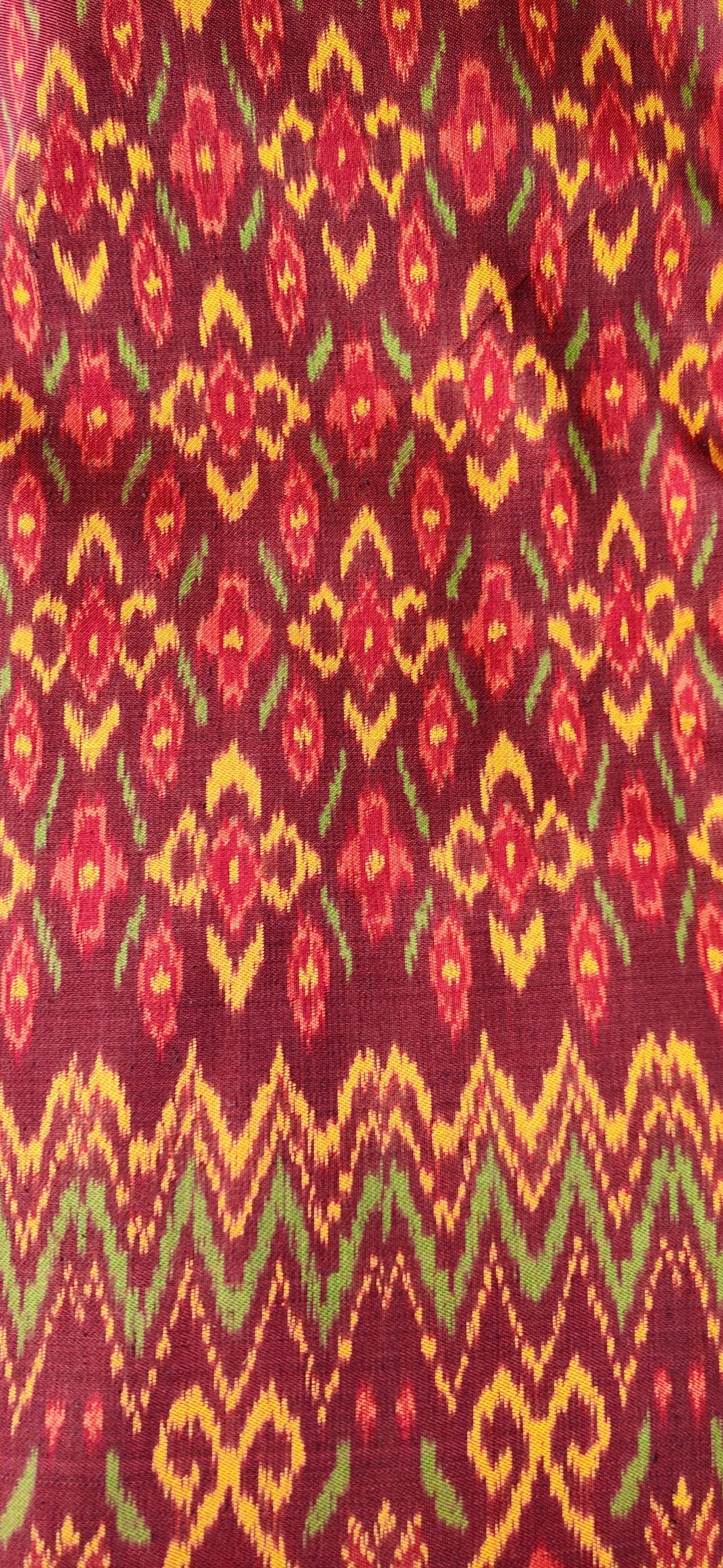Heritage Red Vest - 100% Pure Cambodian Silk - Women